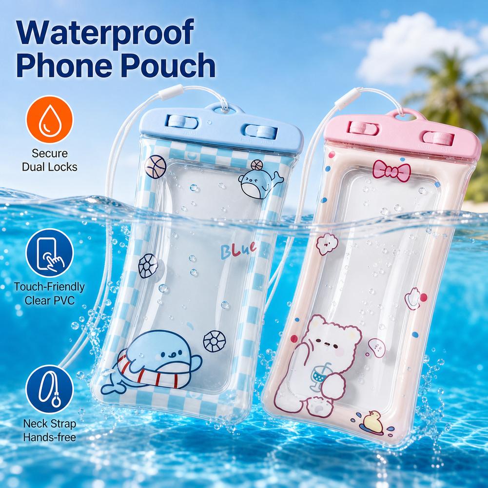 Dry Bag Waterproof - Funda Impermeable para Teléfono con Diseño