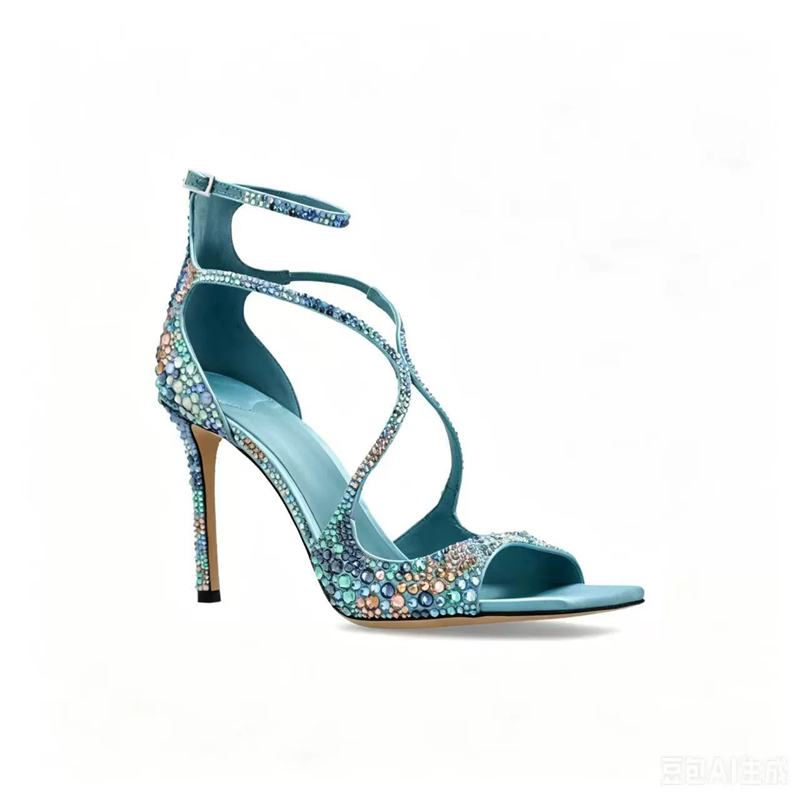 Water Shoes - Sandalias de tacón alto de aguja