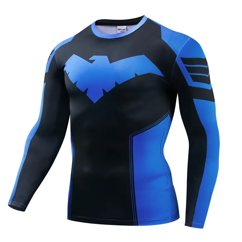 Rash Guard - Camiseta de compresión para hombre, de