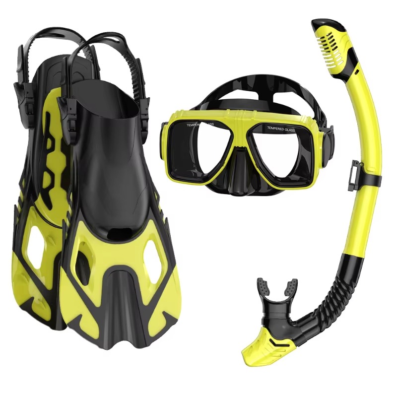 Swim Fins - Kit de Buceo Profesional de 3