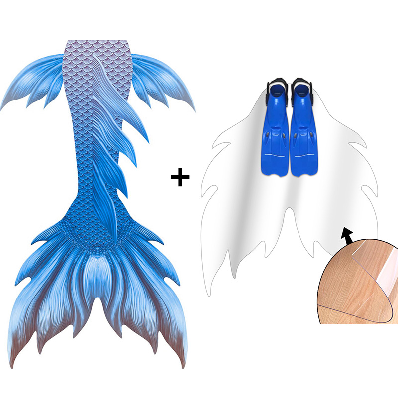Nuevo diseño de sirena de cola - Swim Fins reseña y precio