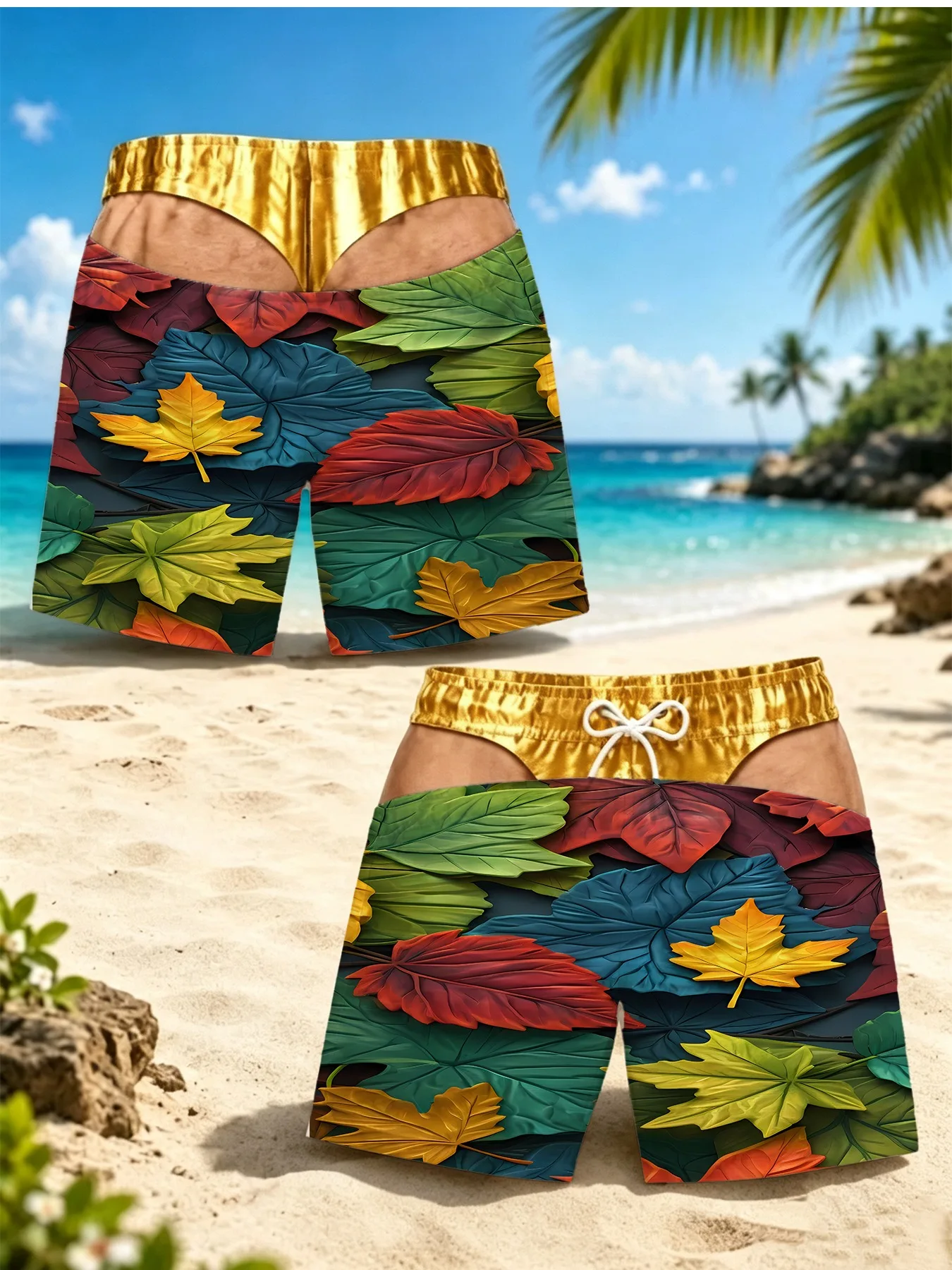 Bañador de hombre con estampad - Swim Fins reseña y precio